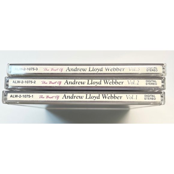 The Best of Andrew Lloyd Webber 3 Volume CD Set Soundtrack Musicals 30 Songs - Picture 8 of 9